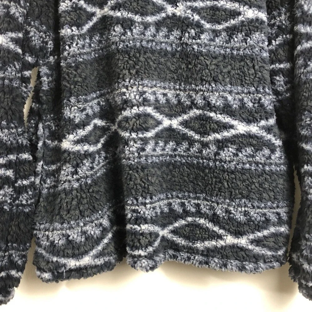 Alpine Sherpa 1/4 Zip Pullover Fleece Sweater Men's Navy XXL New Outdoor Soft